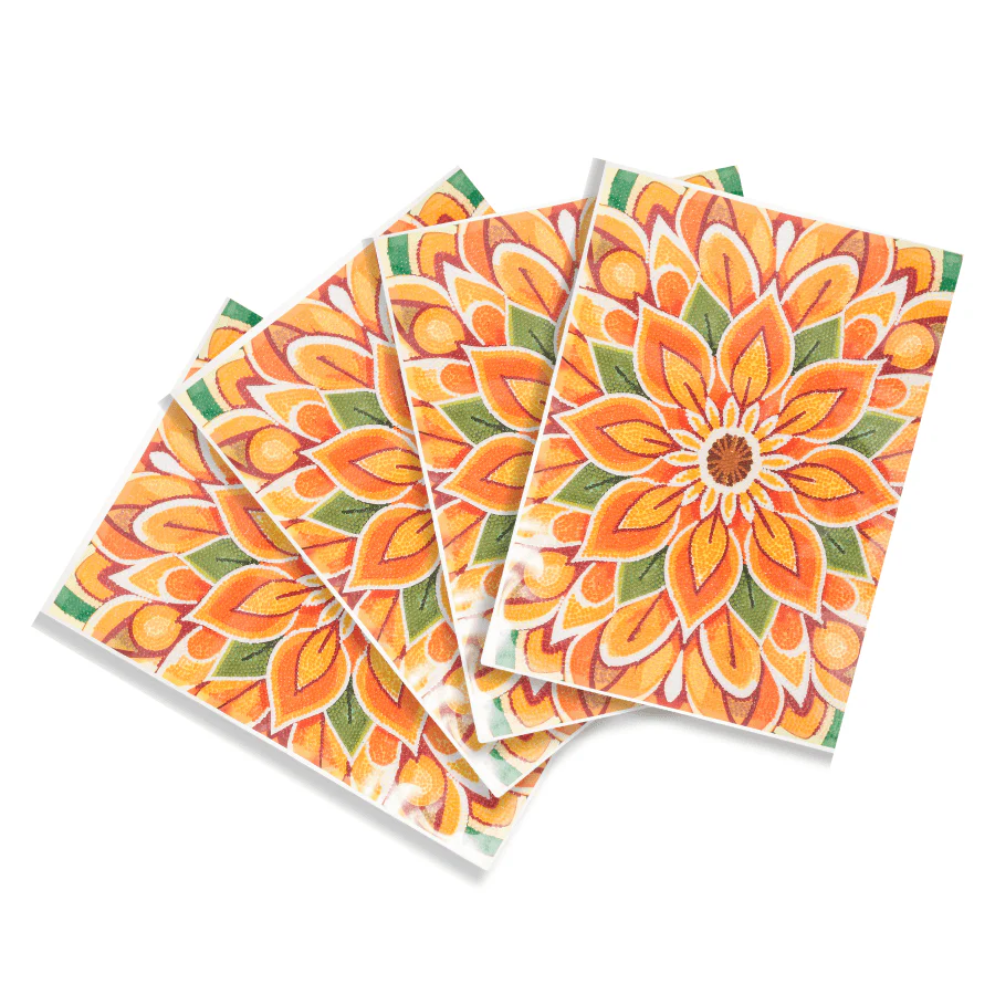 Flower Crystal Art Dinner Placemat Kit Set of 4 - Image 4