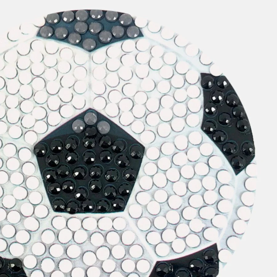 "Football" Crystal Art Motif Sticker - Image 4