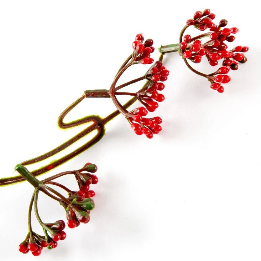 "Holly Berry Garland" Forever Flowerz - Image 9