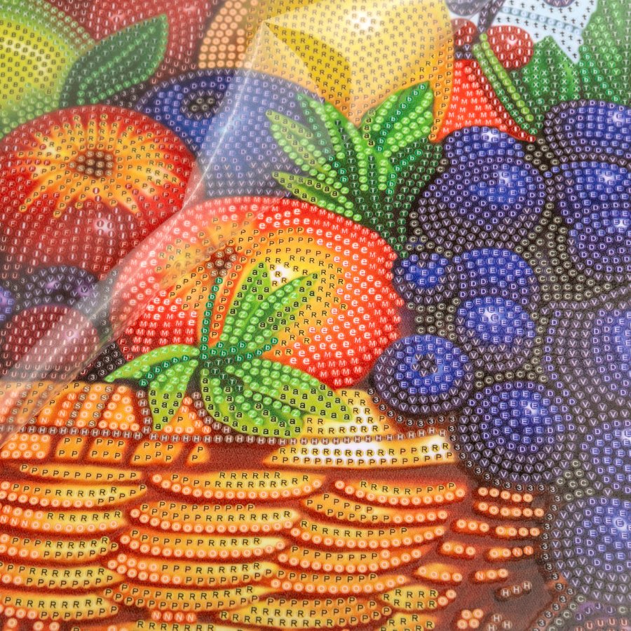 Fruit Crystal Art Scroll Kit 40x50cm - Image 4