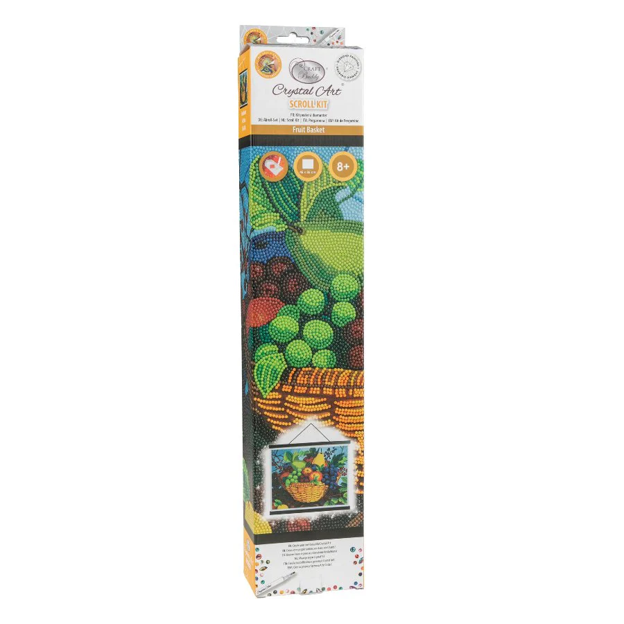 Fruit Crystal Art Scroll Kit 40x50cm - Image 5