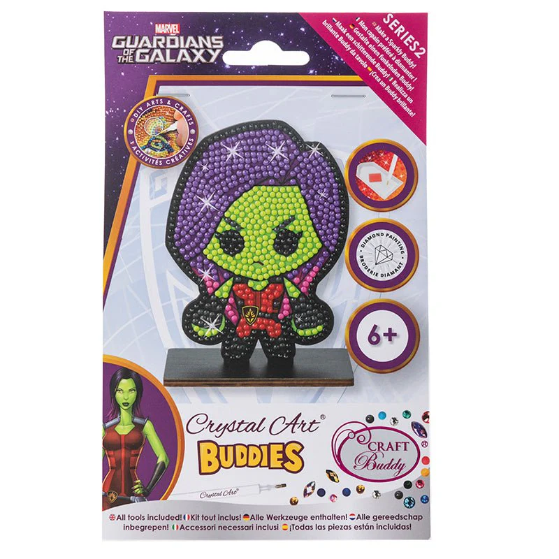 "Gamora" Crystal Art Buddies Marvel Series 2 - Image 3