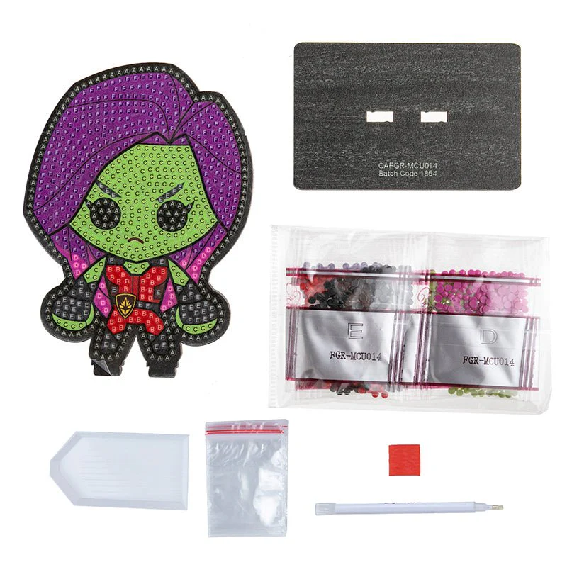 "Gamora" Crystal Art Buddies Marvel Series 2 - Image 5