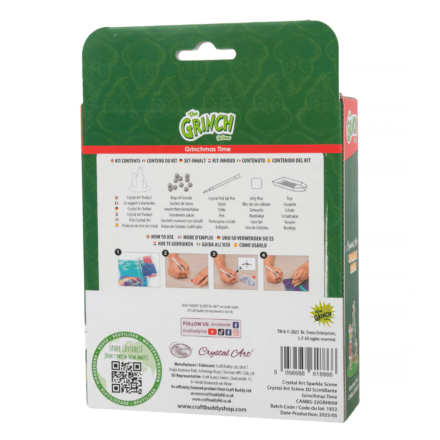 Grinchmas Time Crystal Art Sparkle Scene Kit - Image 11