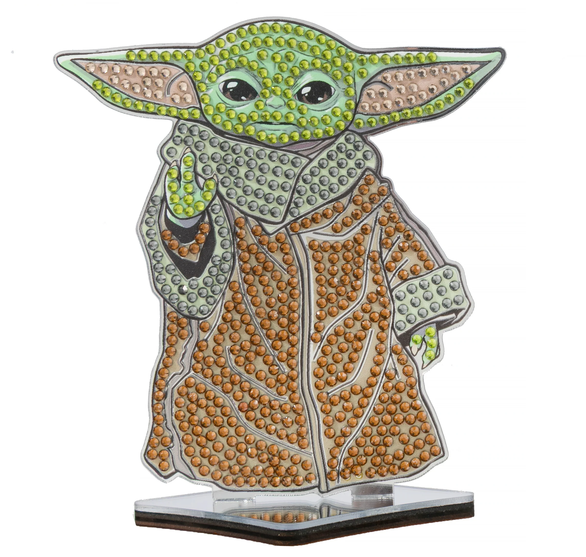 Grogu Crystal Art Mirror Buddies Kit Star Wars - Image 6