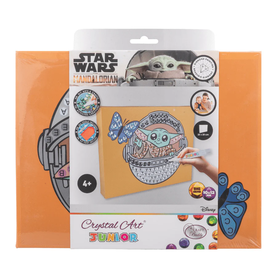 Grogu Star Wars Crystal Art Junior Kit - Image 10