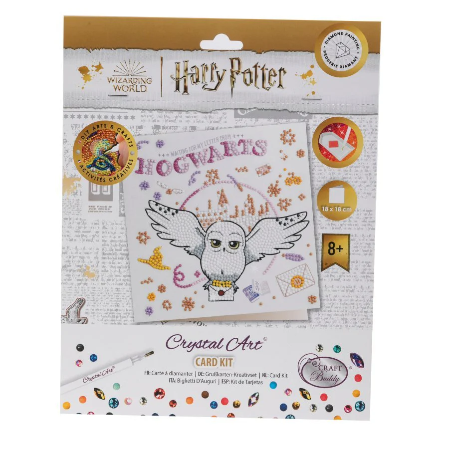 Harry Potter Crystal Art 18x18cm Greeting Card Bundle x 8 - Image 11