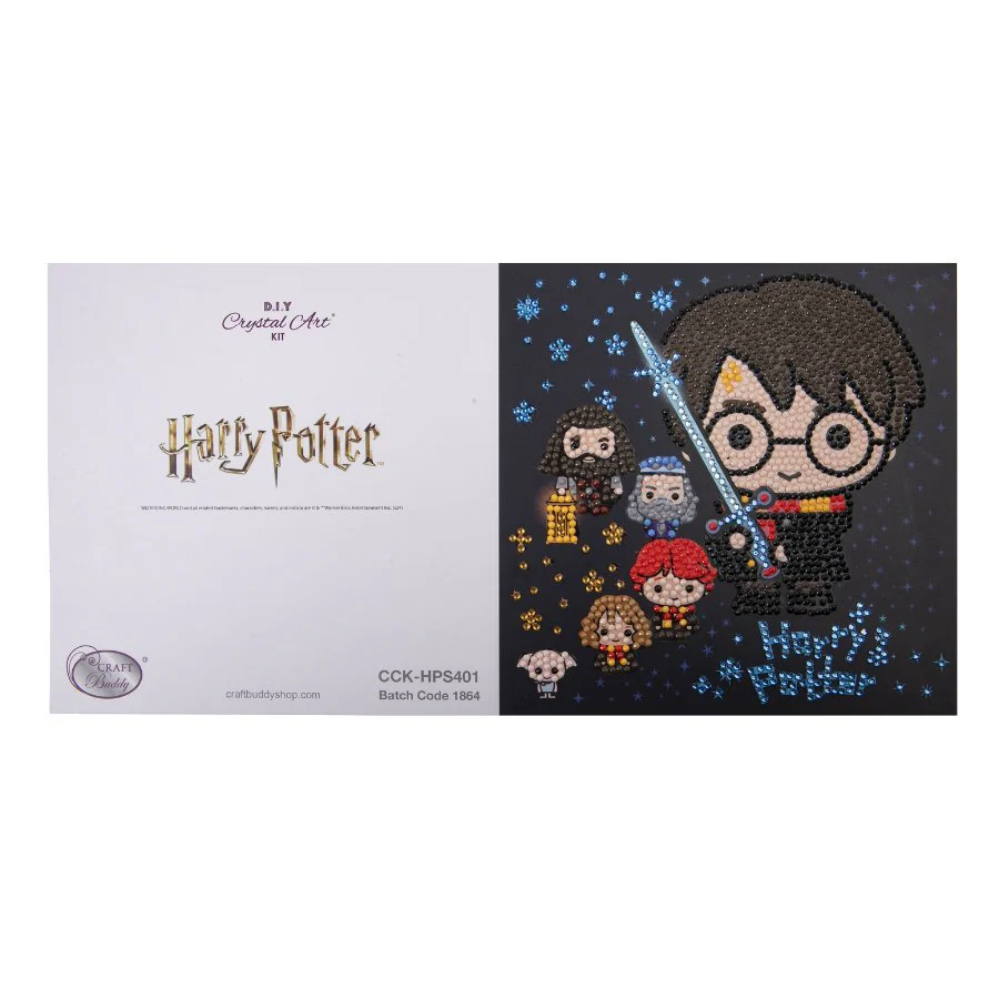 Harry Potter Crystal Art 18x18cm Greeting Card Bundle x 8 - Image 9