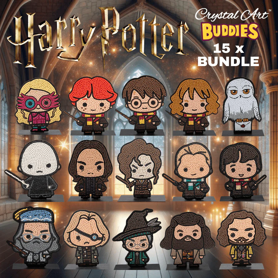 Harry Potter Crystal Art Buddies – Complete Bundle x15 - Image 3