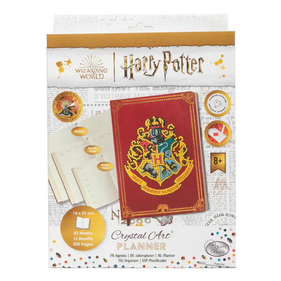 "Hogwarts Crest" Harry Potter Crystal Art Planner - Image 6