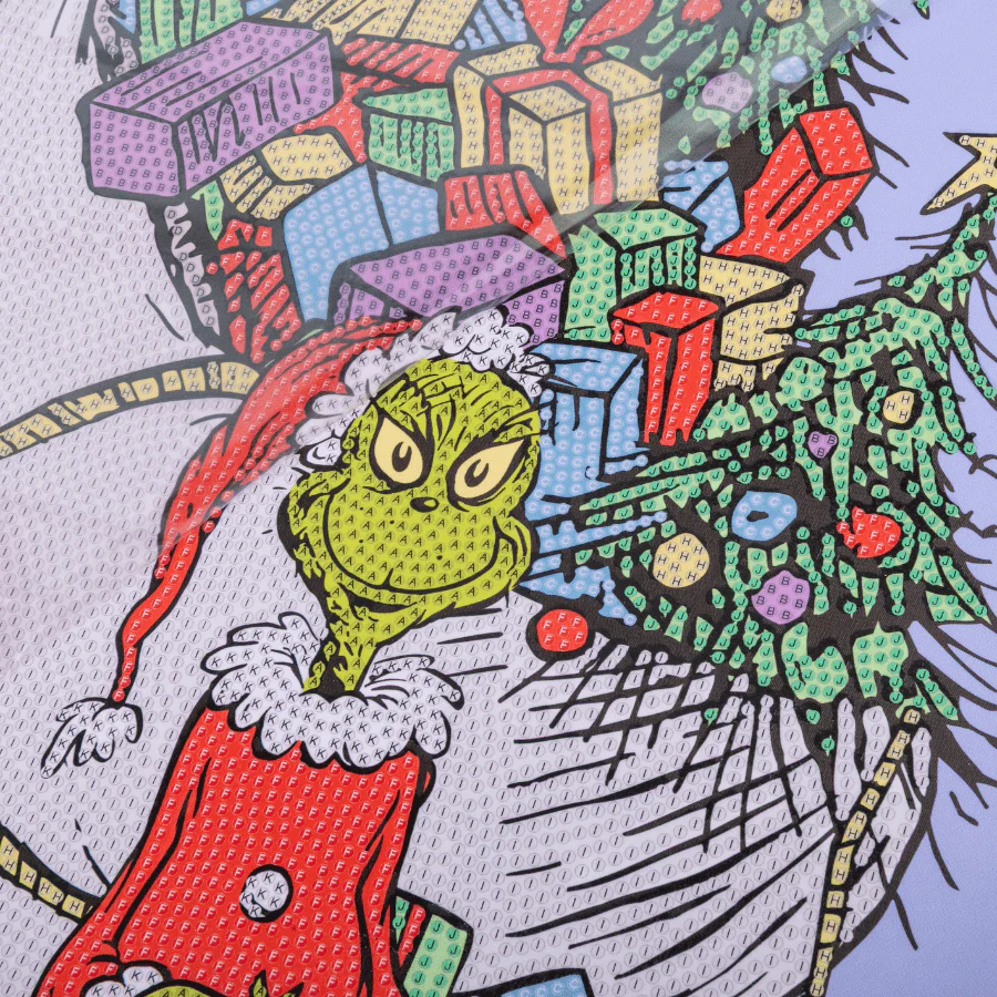 How The Grinch Stole Christmas Crystal Art Scroll Kit 40x50cm - Image 4