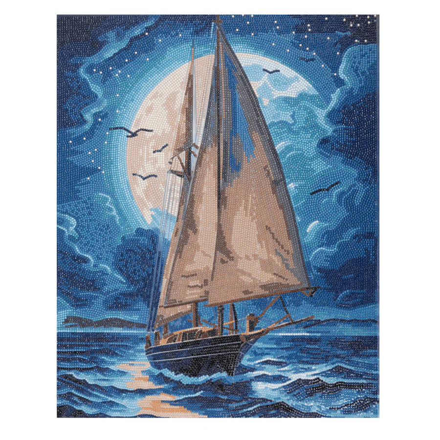 "In The Sunset" Crystal Art Canvas Kit 40x50cm - Image 8