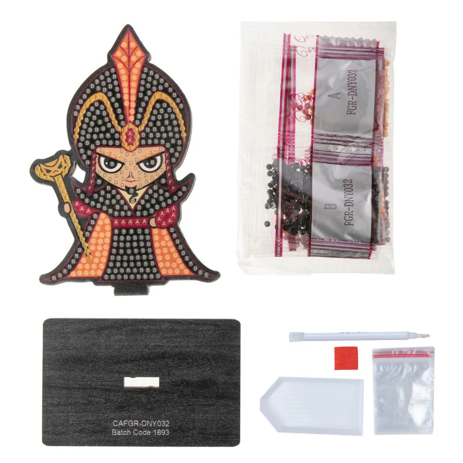 "Jafar" Crystal Art Buddies Disney Villains Series 4 - Image 3