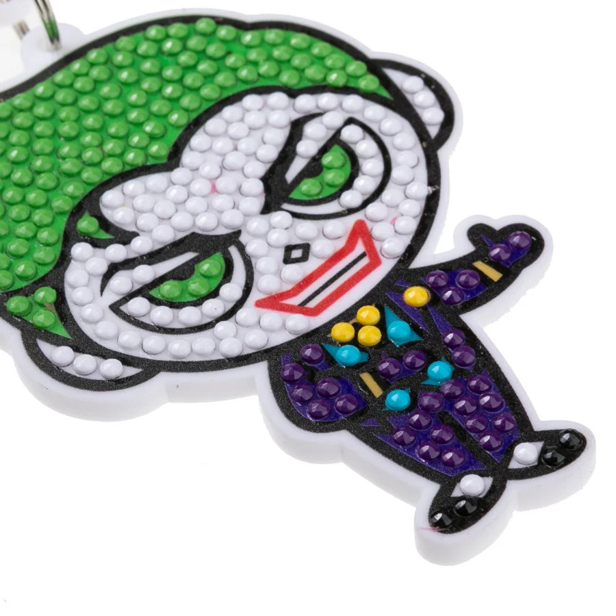 "Joker" Crystal Art Bag Charm Kit DC - Image 3