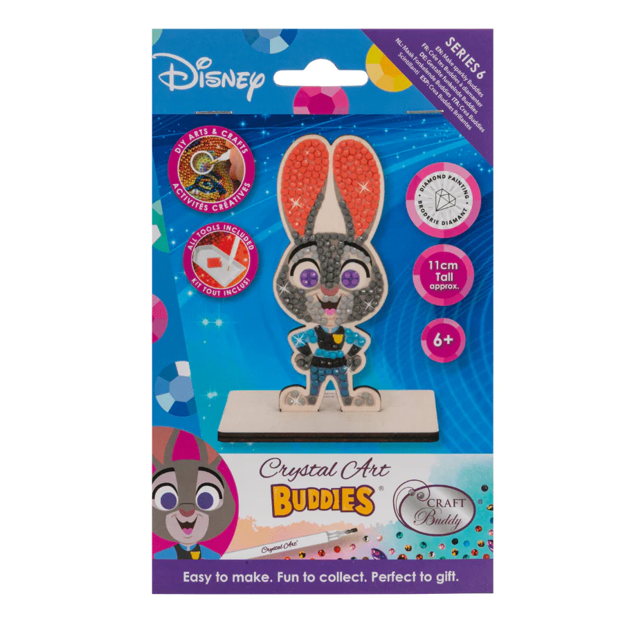 Judy Hopps Crystal Art Buddies Zootopia Series 6 - Image 7
