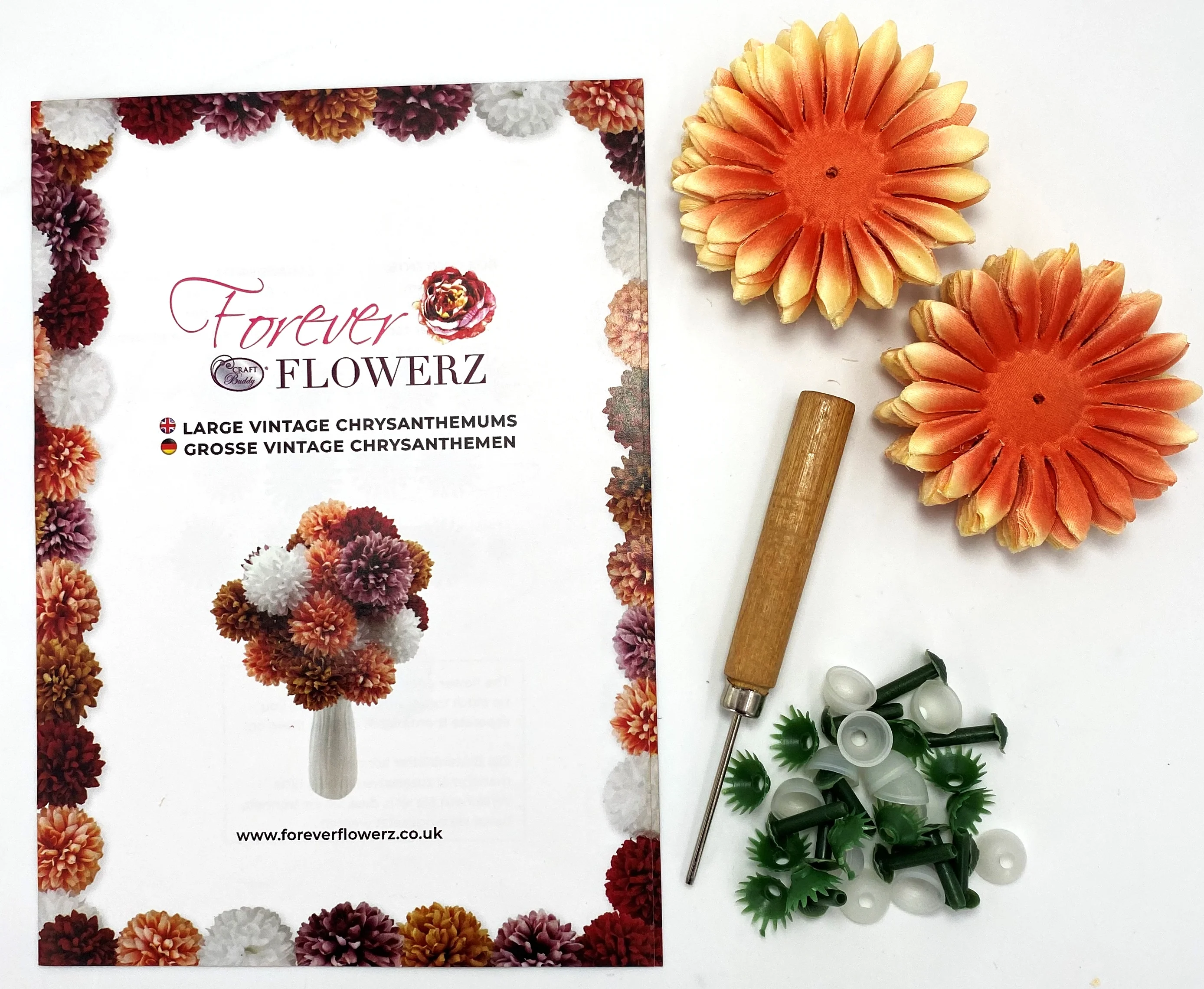 Forever Flowerz Large Chrysanthemums - Makes approx 10 Flowerz - Image 16