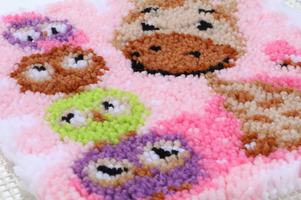 "Koala & Giraffe" Children's Latch Hook Set of 2 12*12inch - Image 5