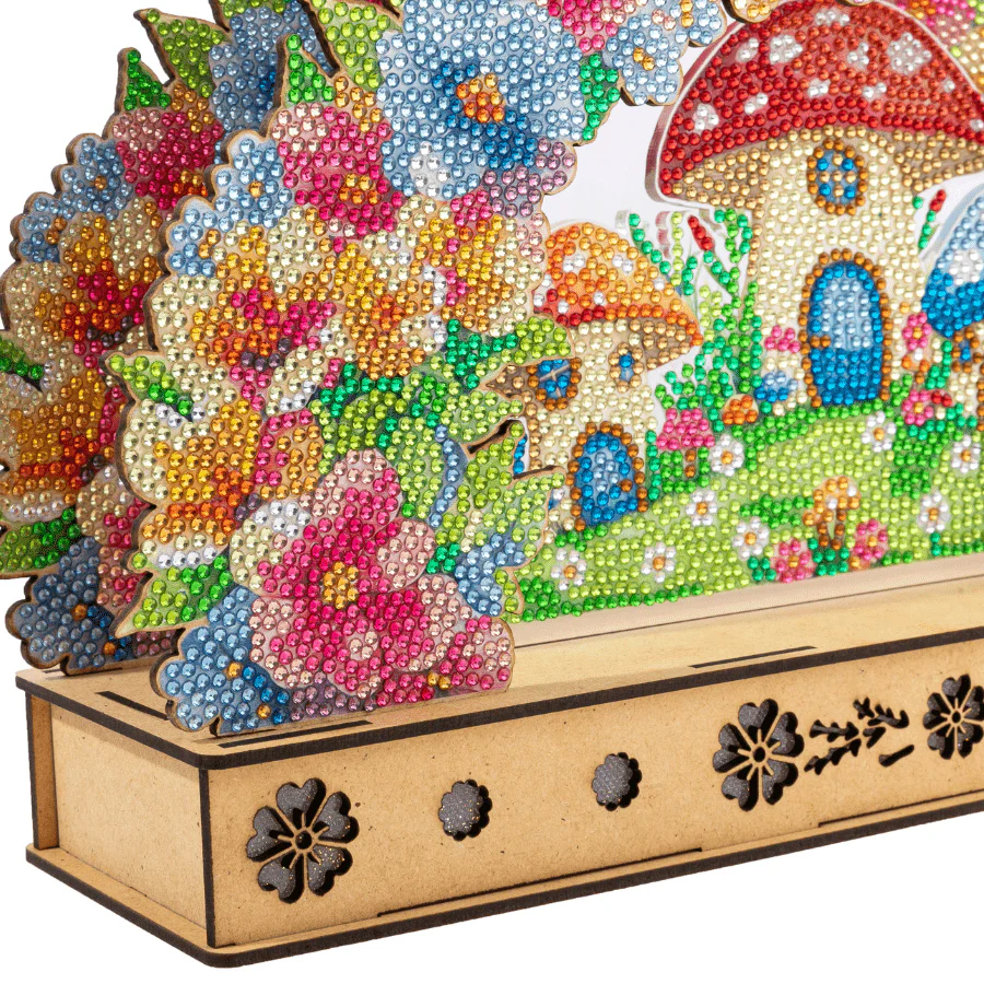 Light Up Floral Burst 3D Crystal Art LED Scene Kit - Image 5