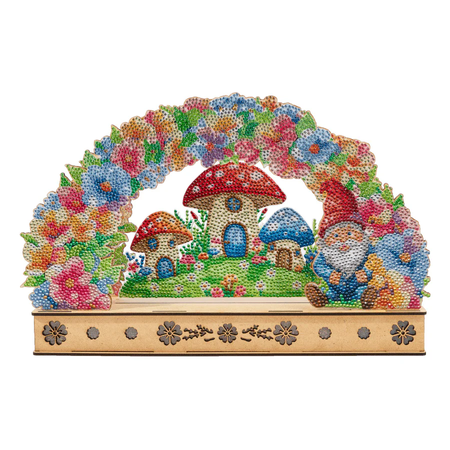 Light Up Floral Burst 3D Crystal Art LED Scene Kit - Image 7