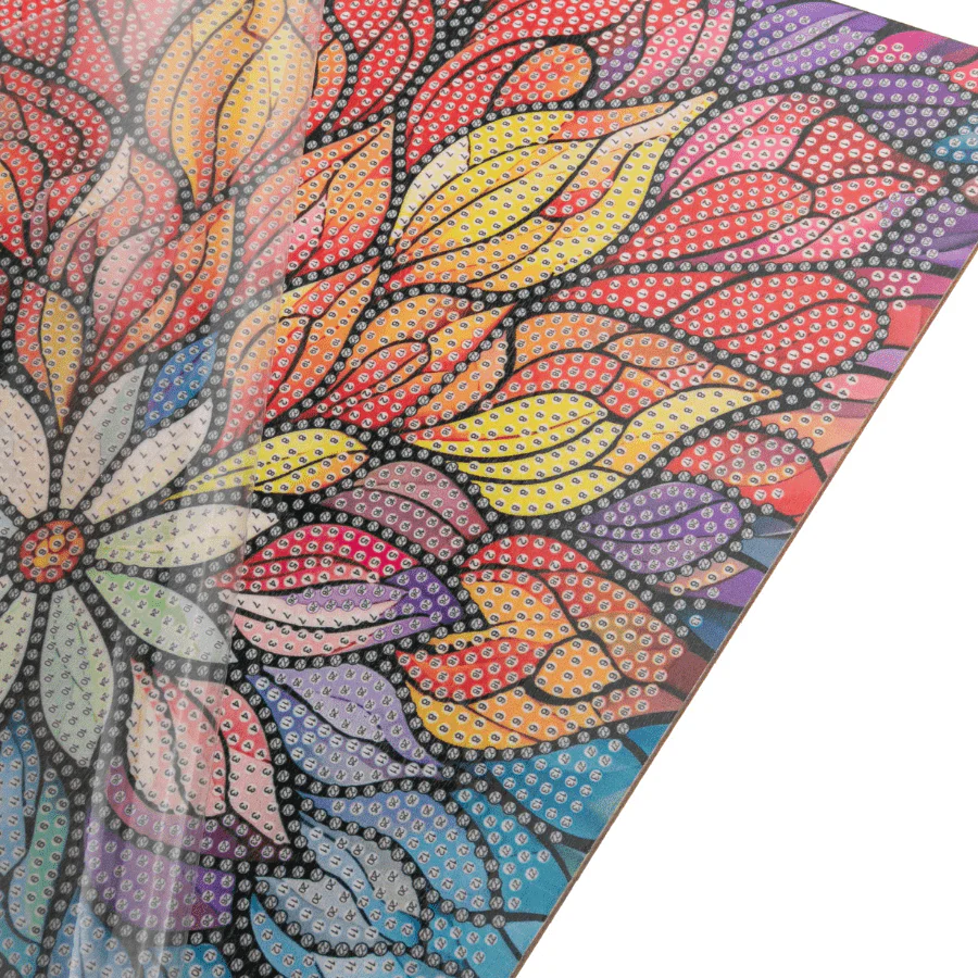 Mandala Crystal Art MDF Tray Set of 2 - Image 4