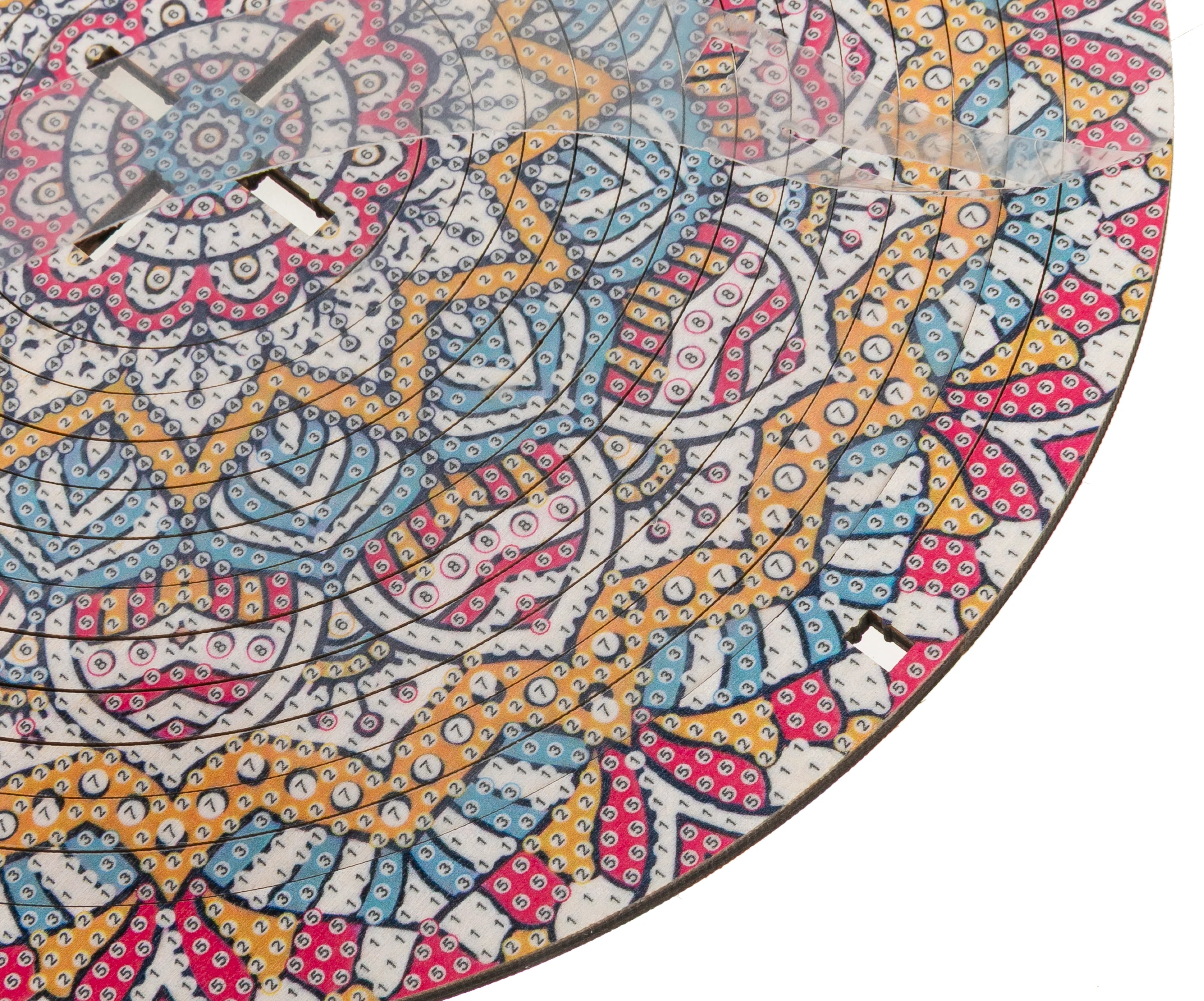Mandala Flower Crystal Art Bowl Kit - Image 9