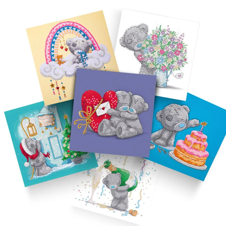 "Me To You All Seasons" Crystal Art Cards - Set of 6 - Image 3