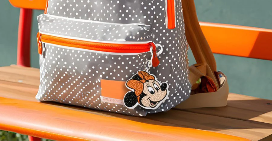 "Minnie Mouse" Crystal Art Bag Charm Kit Disney - Image 3