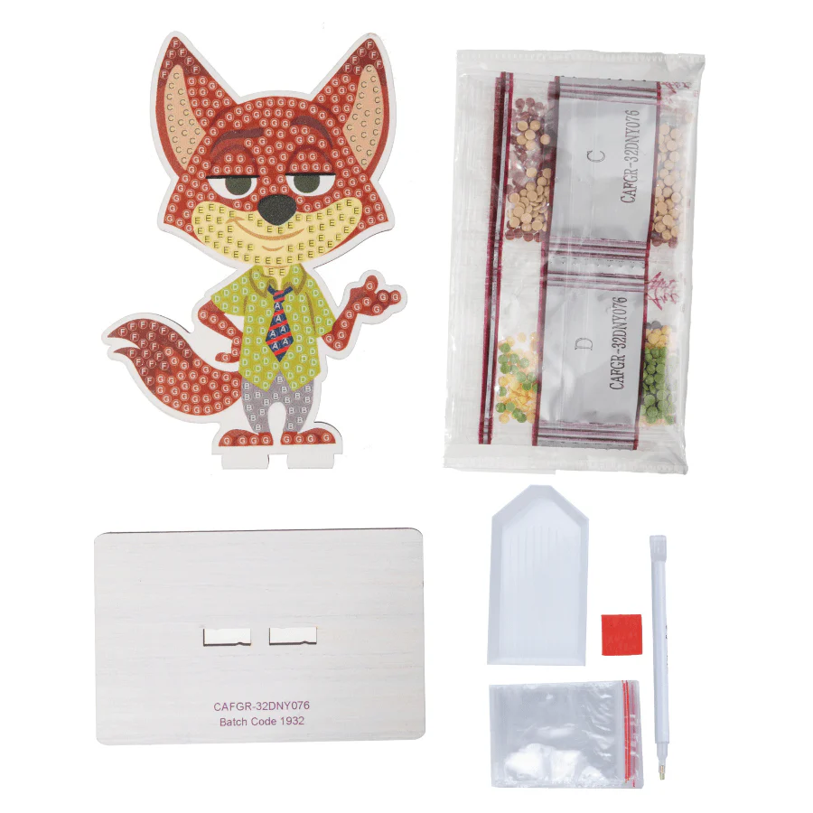 Nick Wilde Crystal Art Buddies Zootopia Series 6 - Image 4