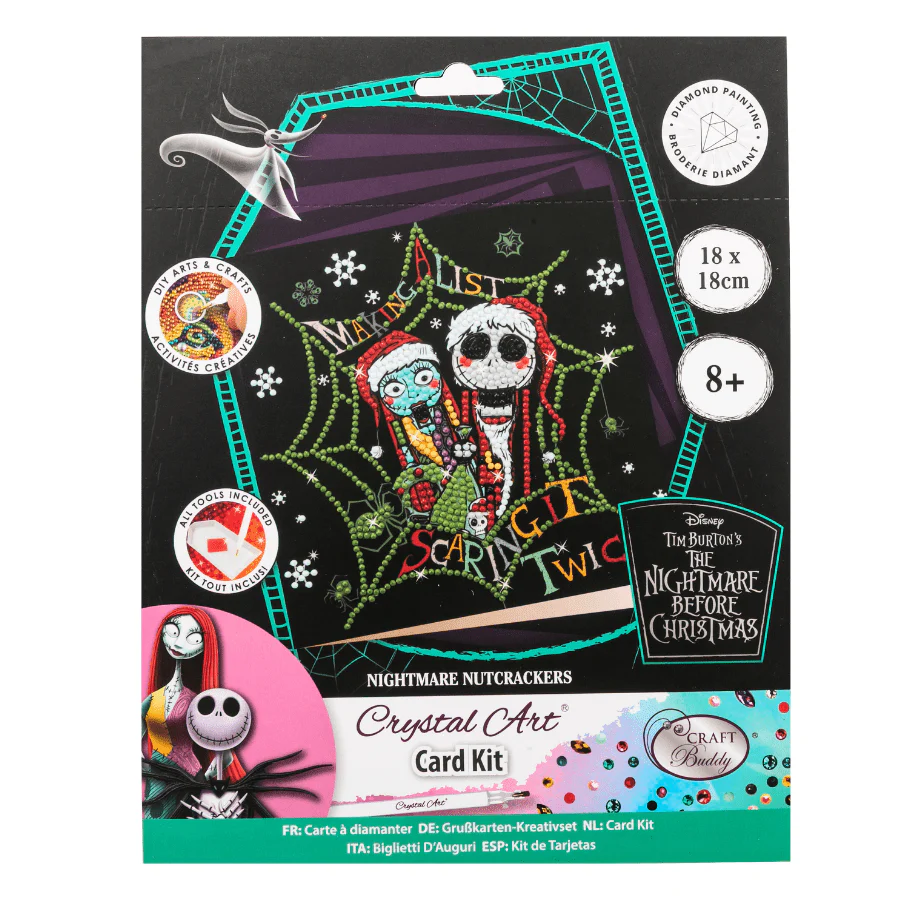 Nightmare Nutcrackers Crystal Art Card Kit 18x18cm - Image 8