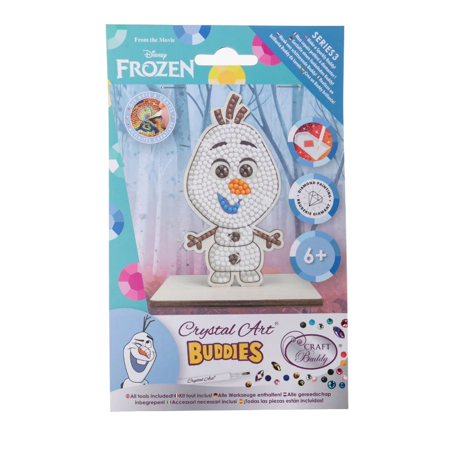 "Olaf" Crystal Art Buddies Disney Series 3 - Image 5