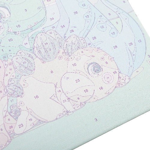 "Dinosaur Family" Paint By Numb3rs 30x30cm Kit - Image 4