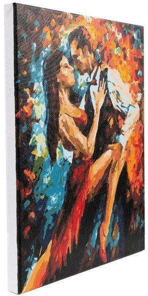 "Kiss Melody" by Leonid Afremov Paint by Numb3rs Framed Kit 30x40cm - Image 3