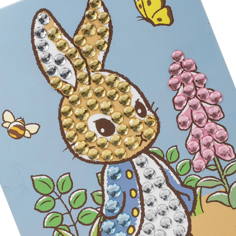 Peter Rabbit Crystal Art Junior Kit - Image 7