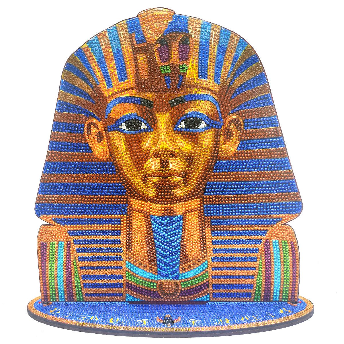 Pharaoh Crystal Art Wooden Decoration Kit