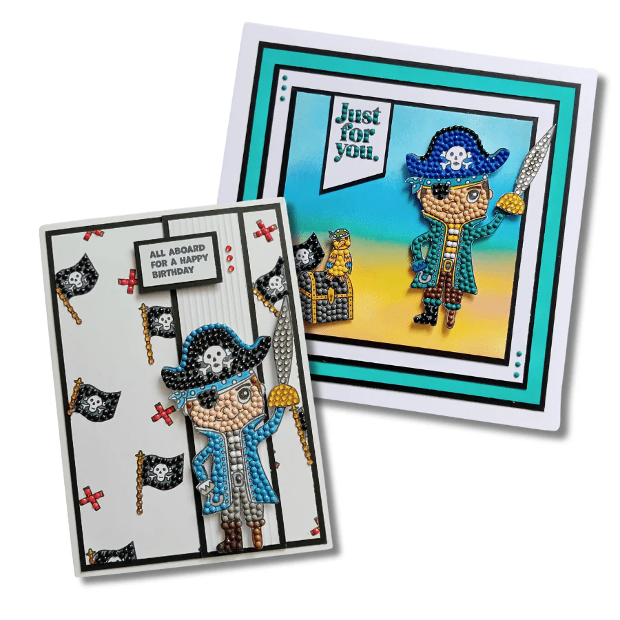 "Pirate Adventure" Crystal Art A6 Stamp Set - Image 7