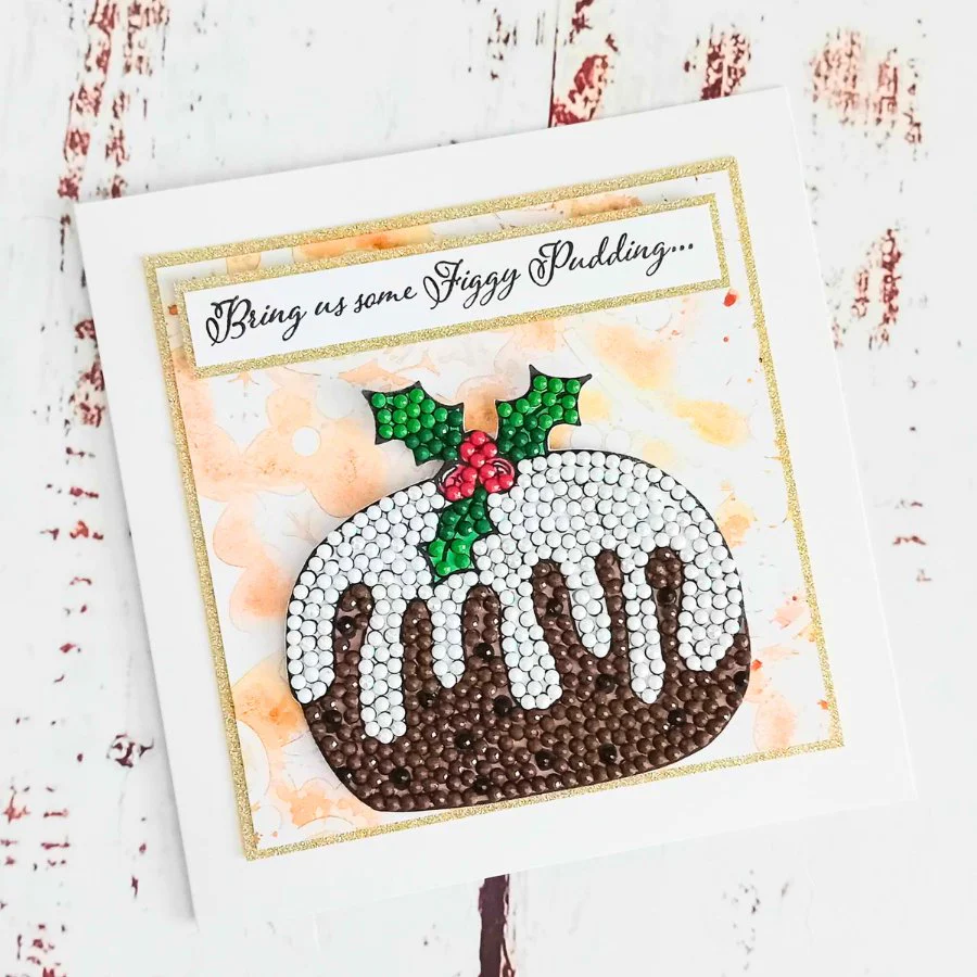 "Plum Pudding” Crystal Art A6 Stamp Set - Image 9
