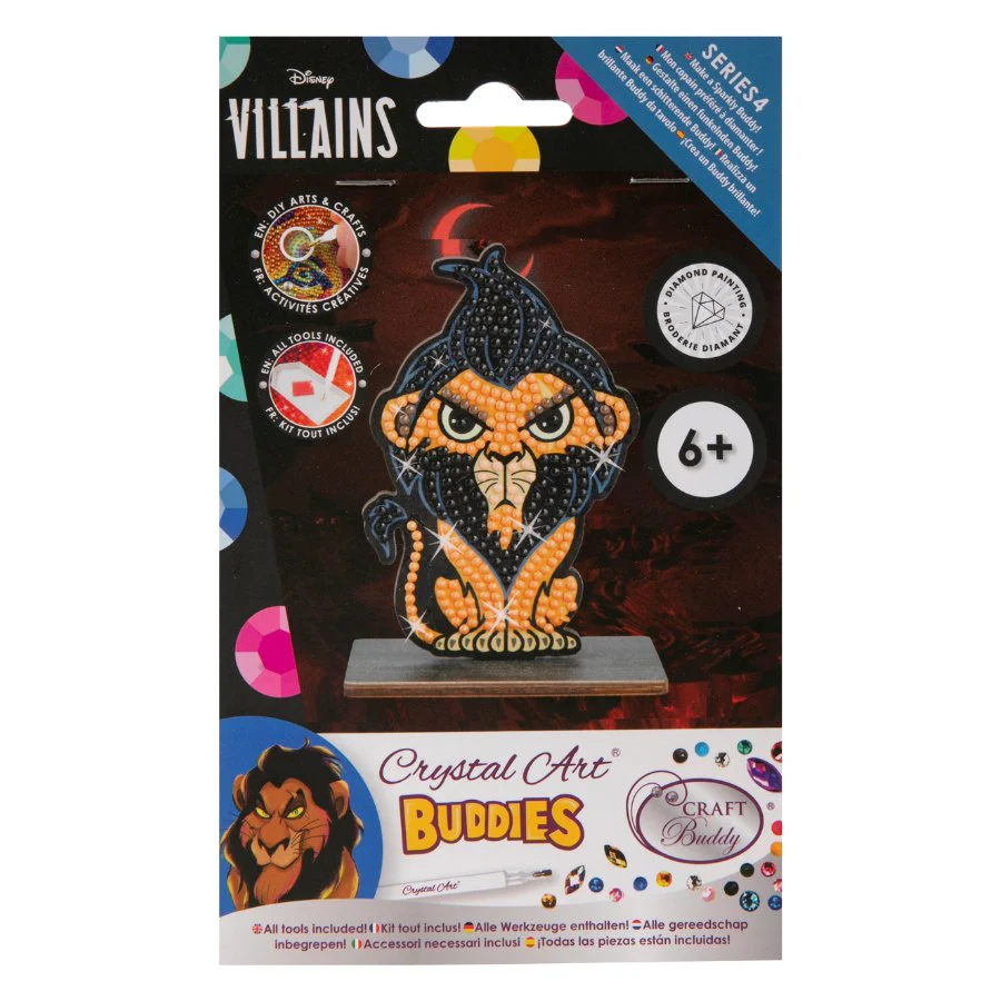 "Scar" Crystal Art Buddies Disney Villains Series 4 - Image 6