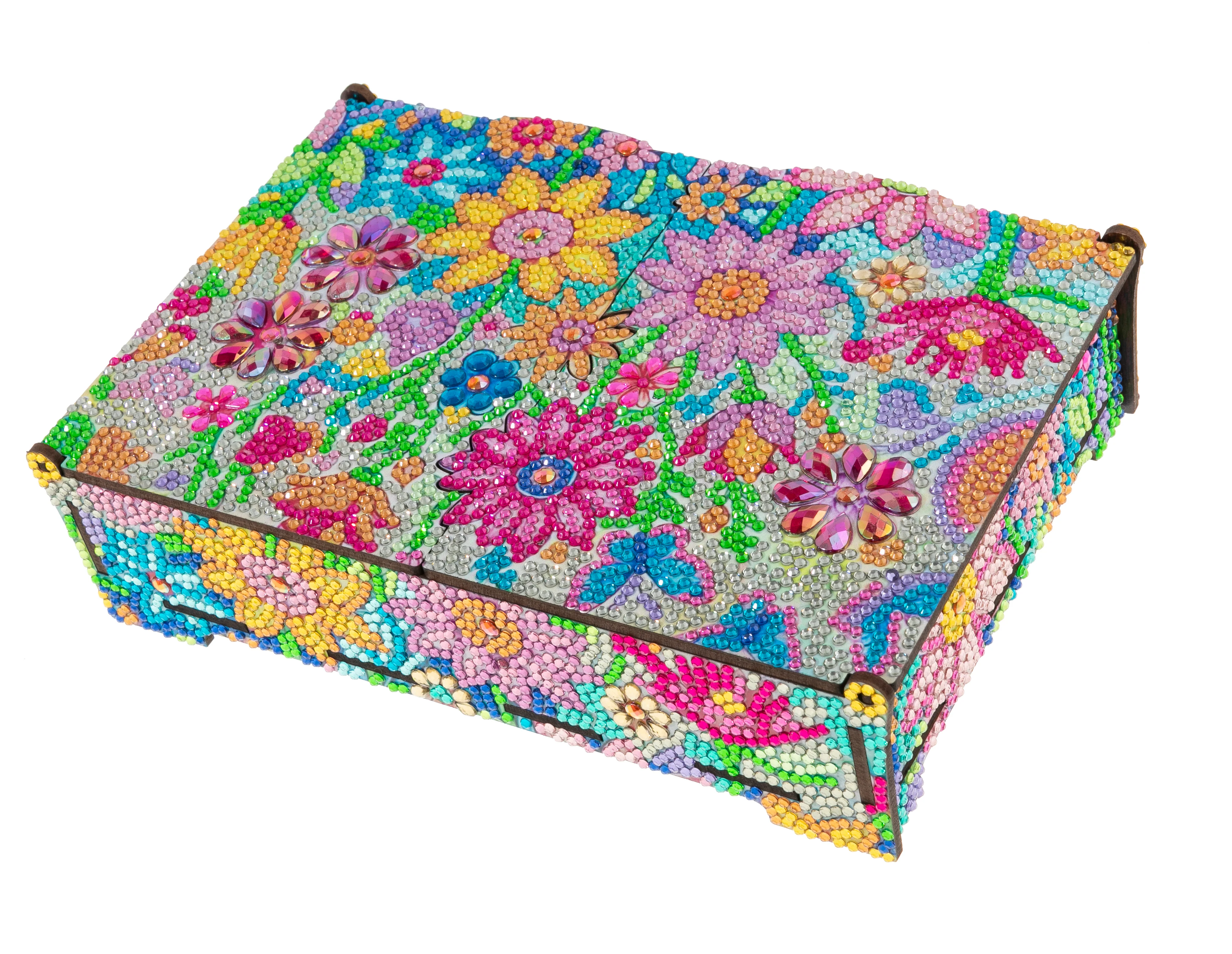 Secret Garden Crystal Art Jewellery Box Kit - Image 7