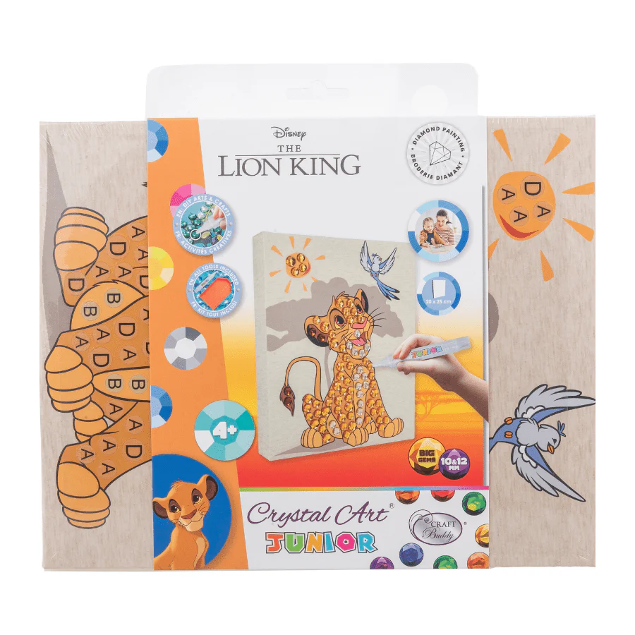 Simba Disney Crystal Art Junior Kit - Image 3