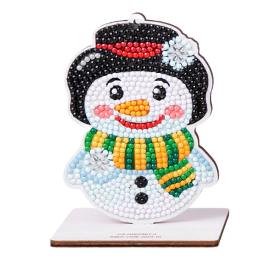 Snowman Crystal Art Buddies Festive Series 4 Decoration