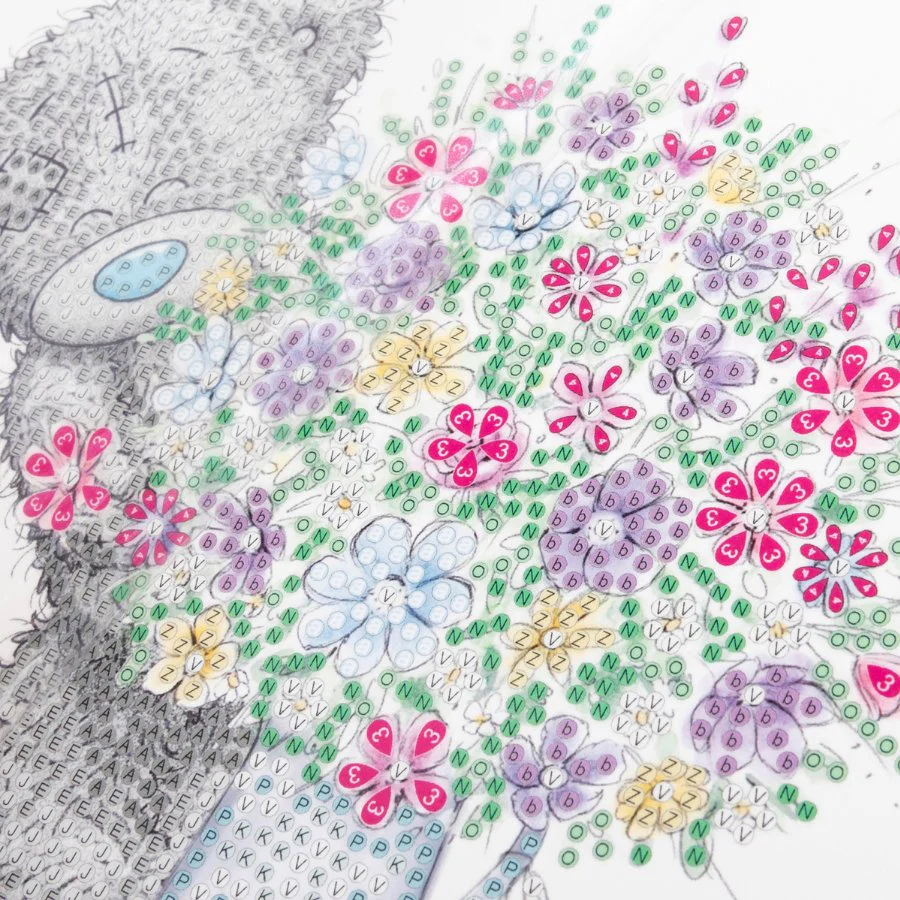 "Someone Special" Tatty Teddy Crystal Art Card - 18x18cm - Image 7