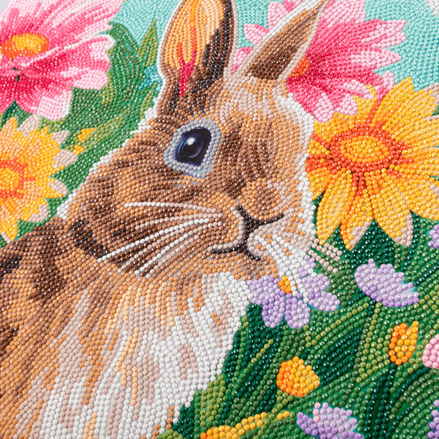 "Spring Awakening" Crystal Art Canvas Kit 40x50cm - Image 4