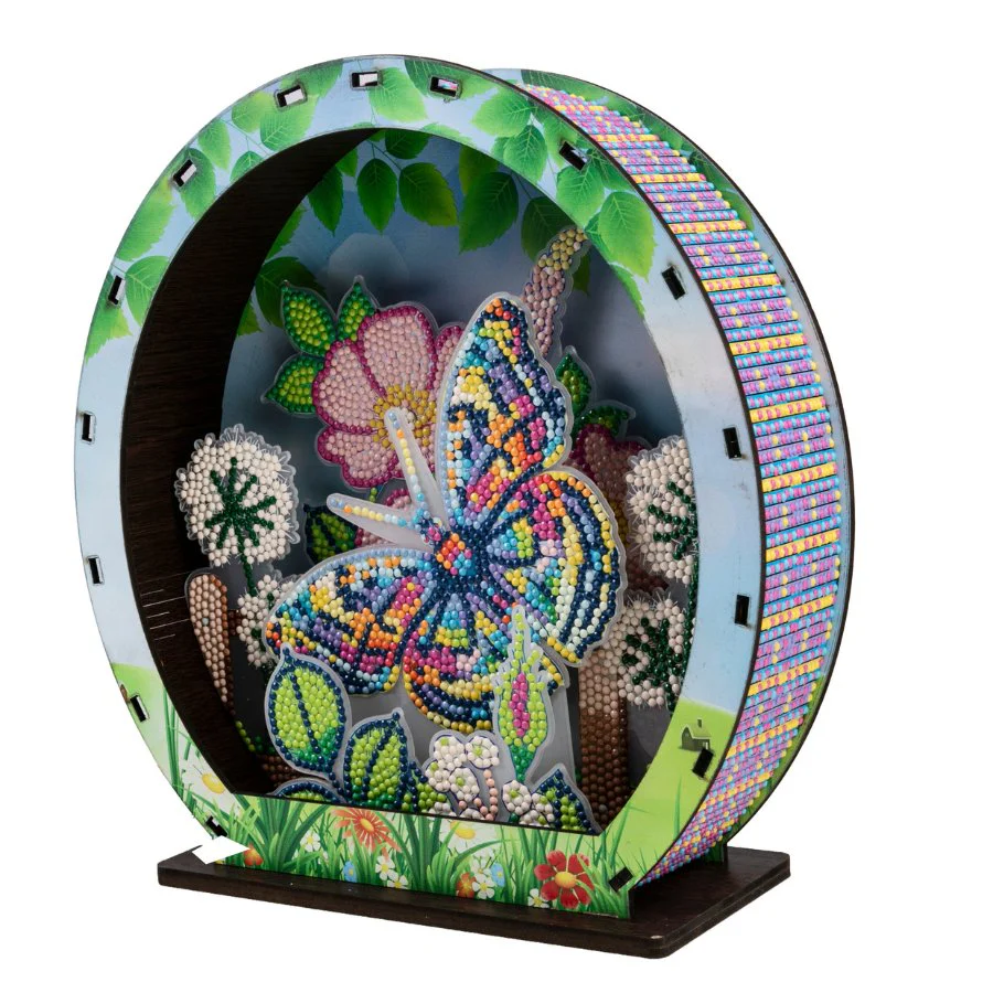 "Spring" Crystal Art LED 3D Scene Kit - Image 2