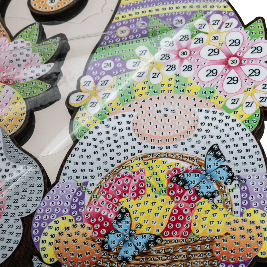 Spring Gnomes Crystal Art Wooden Decoration - Image 6