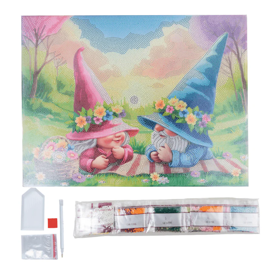 "Spring Set" Crystal Art Canvas Kit 35cmx45cm Set of 2 - Image 12