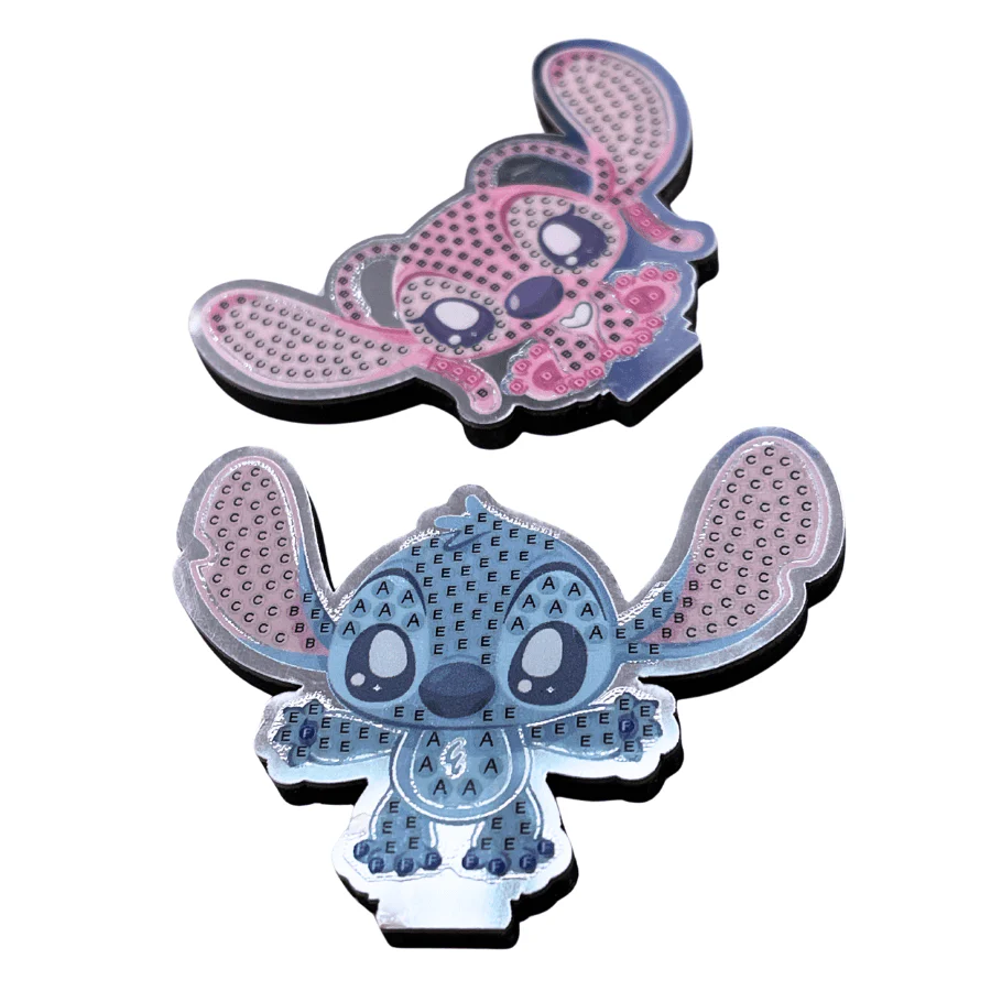 Stitch & Angel Crystal Art Mag Buddies Disney Set of 2 - Image 3