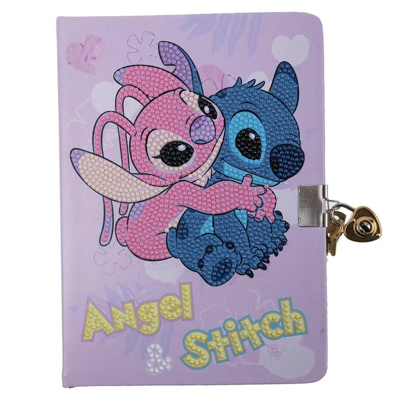 "Stitch & Angel" Disney Crystal Art Secret Diary - Image 2