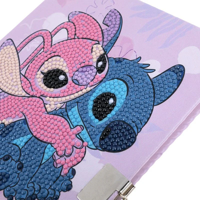 "Stitch & Angel" Disney Crystal Art Secret Diary - Image 3