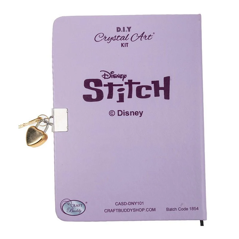 "Stitch & Angel" Disney Crystal Art Secret Diary - Image 5