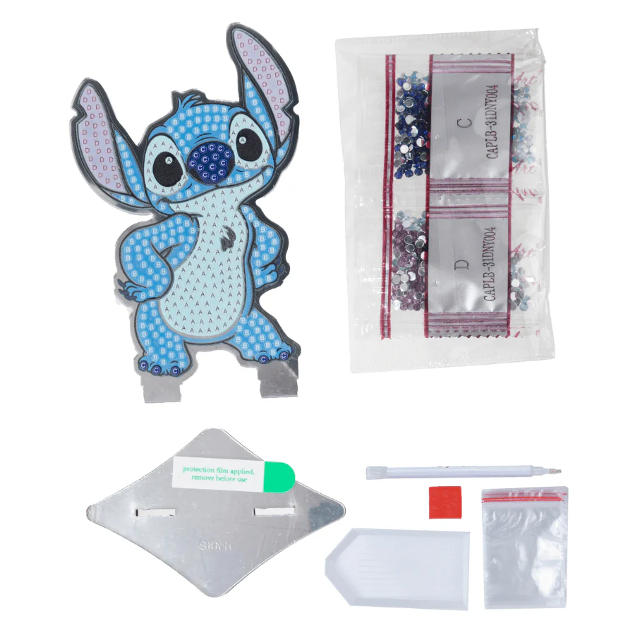 Stitch Crystal Art Mirror Buddies Kit Disney - Image 5